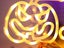 2 X Halloween Window Pumpkin Castle LED Light with Suction Cup Battery Operated Carousel 4
