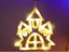 2 X Halloween Window Pumpkin Castle LED Light with Suction Cup Battery Operated Carousel 3