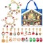 DIY Charm Bracelet Advent Calendar 24 Days Christmas Jewelry Kit-Style C Carousel 1