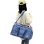 Waterproof Travel Duffle Bag Foldable with Shoe Compartment Wet Pocket-GreenPink Carousel 6