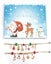 DIY Charm Bracelet Advent Calendar 24 Days Christmas Jewelry Kit-Style D Carousel 2