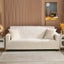 Stretch Sofa Cover Vintage Embossed Flower Slipcover for Couch Chair-Beige Carousel 1