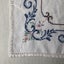 Vintage Doile Doily Old Linen Textile Hand Embroidered Cross-stitch Placemat Carousel 9