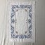 Vintage Doile Doily Old Linen Textile Hand Embroidered Cross-stitch Placemat Carousel 13