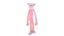 Multipet Swingin Slevins Dog Toy-Pig Carousel 1
