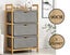 New 3 -Tier Multifunctional 3 Drawer Basket Rack Afterpay Carousel 1