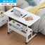 Adjustable Moveable Computer Table 80cm Carousel 1