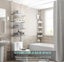 4-Tier Adjustable Corner Shelf - Bathroom Storage Rack & Organizer Carousel 4