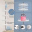 4-Tier Adjustable Corner Shelf - Bathroom Storage Rack & Organizer Carousel 5