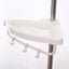 4-Tier Adjustable Corner Shelf - Bathroom Storage Rack & Organizer Carousel 9