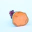Skylanders Giants - Sidekick Barkley - ORANGE BASE - RARE Side Kick mini Carousel 6