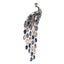 Peacock Brooch Rhinestone Tassel Tail Bird Pin Carousel 2