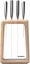 Global Hashira 5-Piece Japanese Knife Block Set Maple Stainless Steel - Made ... Carousel 1