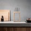 Global Hashira 5-Piece Japanese Knife Block Set Maple Stainless Steel - Made ... Carousel 3