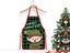 70x50CM Green Christmas Apron Funny XMAS Cooking Chef Costume Carousel 3
