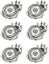 Shaving Head For Philips Series 5000, Shaving Head Sh50 Replacement Heads 6 Pcs Carousel 1