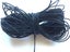 Waxed cotton 10 metres x 1mm thick black wax cord Carousel 1