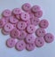 Buttons 30 pink two hole 15mm Carousel 1