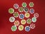 Buttons 20 x 15mm Flower Carousel 1