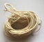 Waxed cotton 10 metres x 1mm thick cream wax cord Carousel 1