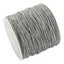 NEW COLOUR Waxed cotton 80 metres x 1mm in light grey. Carousel 1