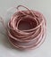 NEW COLOUR Waxed cotton 10 metres pink wax cord 10m Carousel 1