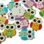 Buttons 15 x Wooden Owls 23mm x 19mm Carousel 1