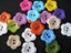 Buttons 20 Acrylic Flower 20mm Carousel 1