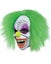 Wild Neon Clown Deluxe Mask with Hair Carousel 1
