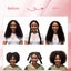 4PCS Curls Lock Hair Net Curly Hair Styling Carousel 5