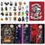 Halloween Countdown Calendar 24 Day,Scary Halloween Doll Horror Movie Figures Ad Carousel 6