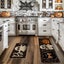 Ghost Pumpkin Cat Boo Orange Halloween Kitchen Mats Set of 2,Black Home Decor Lo Carousel 3