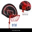 Basketball Hoop Ring Stand Portable Indoor System Net Set Outdoor 1.7m-2.3m Carousel 10