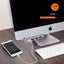 Desktop USB Hub 3.0 Clamp Design for Desk, Fast Transfer USB Hub Carousel 6