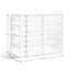 Acrylic Cake Display Cabinet Carousel 12
