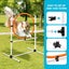 Dog Agility Equipment Set,Pet Obstacle Course High Tire Hurdle Jump Carousel 6