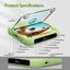 CD Player Portable with Bluetooth, Rechargeable CD Player for Car with Anti-Skip Carousel 11
