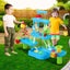 Sand Water Play Table 5 Tier Waterfall Pool Toys Sandpit Carousel 7
