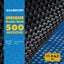 Swimming Pool Cover 500 Micron Solar Bubble Blanket 11mx6.2m Blue Black Carousel 3