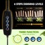 LED Grow Light Indoor Plants Full Spectrum Growing Lamp 420LEDs 200W Auto Timer Carousel 5