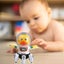 Dancing Lights Colorful Space Six Claws Electric Robot Carousel 6
