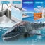 Kids Mosasaurus Diving Toys RC Boat Carousel 7