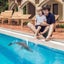 Kids Mosasaurus Diving Toys RC Boat Carousel 9