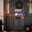Halloween Signs Decorations,Trick or Treat Wall Hanging Door Sign,Porch Outdoor Carousel 6