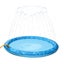 Pet Dog Sprinkler Splash Pad Mat,Sprinkler Pool Carousel 5