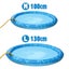 Pet Dog Sprinkler Splash Pad Mat,Sprinkler Pool Carousel 8