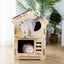 Cat House Condo,Indoor Kitty Scratching Playhouse Carousel 4