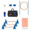 Dog Agility Equipment 7 Set Pet Obstacle Training Course Supplies Jump Hurdle Carousel 11