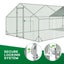 Outdoor Chicken Run - 300x600x195cm Carousel 11