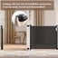 Baby Safety Gate Pet Fence Dog Safe Guard Enclosure Stair Mesh Retractable Carousel 5